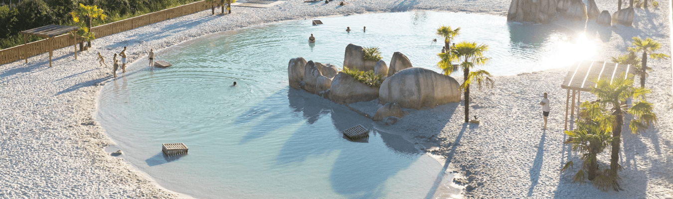 lagon ecologique espace baignade avec le sejour