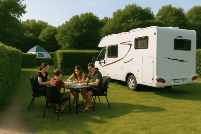 Emplacement de camping