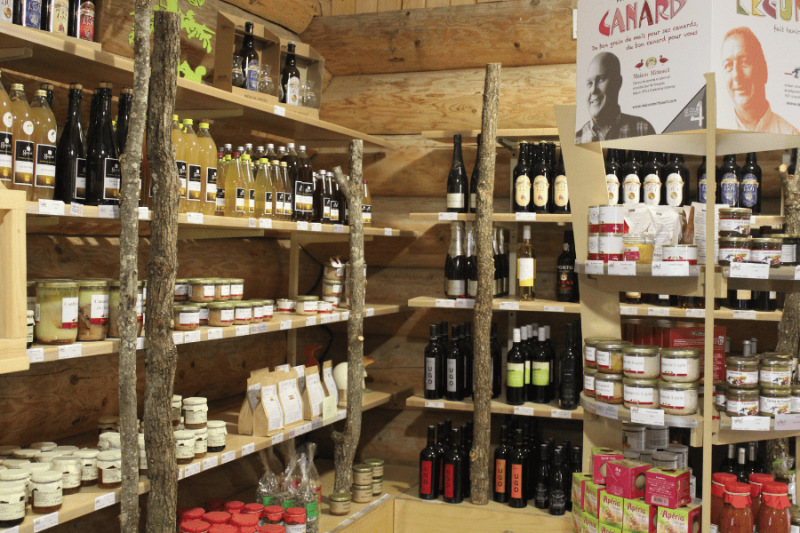 Boutique sur place - Domaine de Dienne