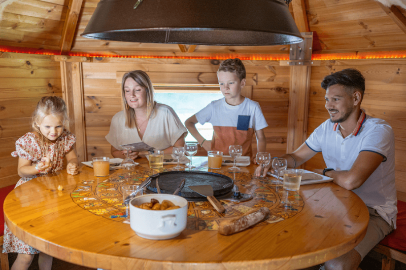 Sur place au Domaine de Dienné