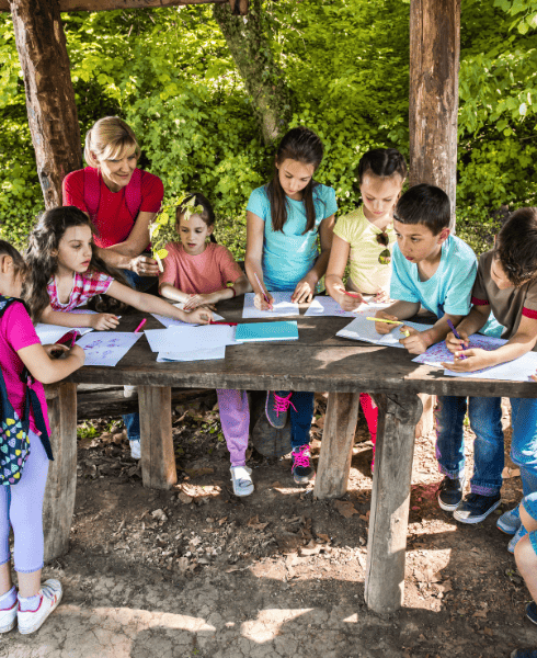 Scolaires & centres de loisirs au Domaine de Dienne