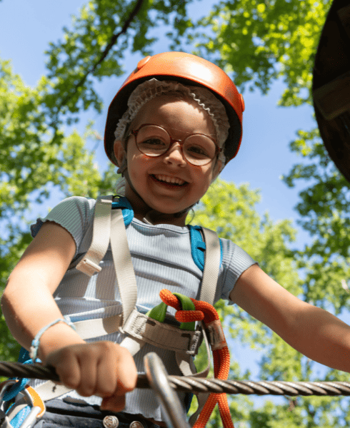 accrobranche Domaine de Dienné dans la Vienne