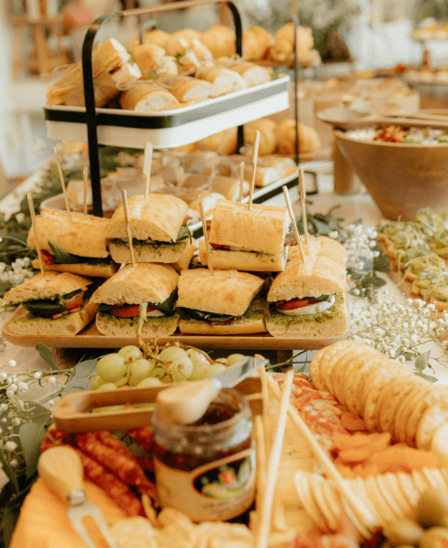 repas fête de famille domaine de Dienné