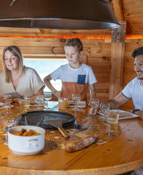 sortie en famille proche de Poitiers - Restauration