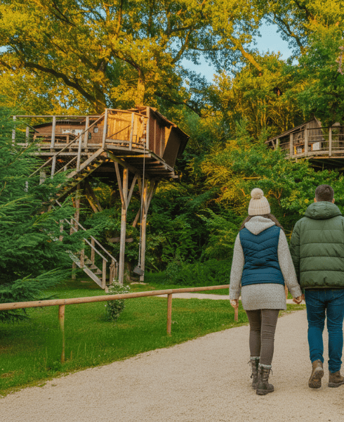 week end en amoureux dans une cabane - Domaine de Dienné week end en amoureux dans une cabane - Domaine de Dienné