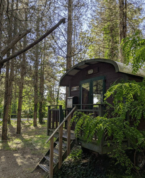 week-end près du Futuroscope - roulotte