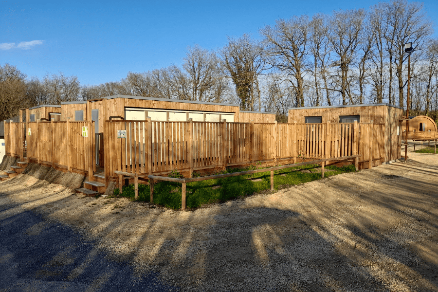 Dortoir nature Krapahutte - Domaine de Dienné 4