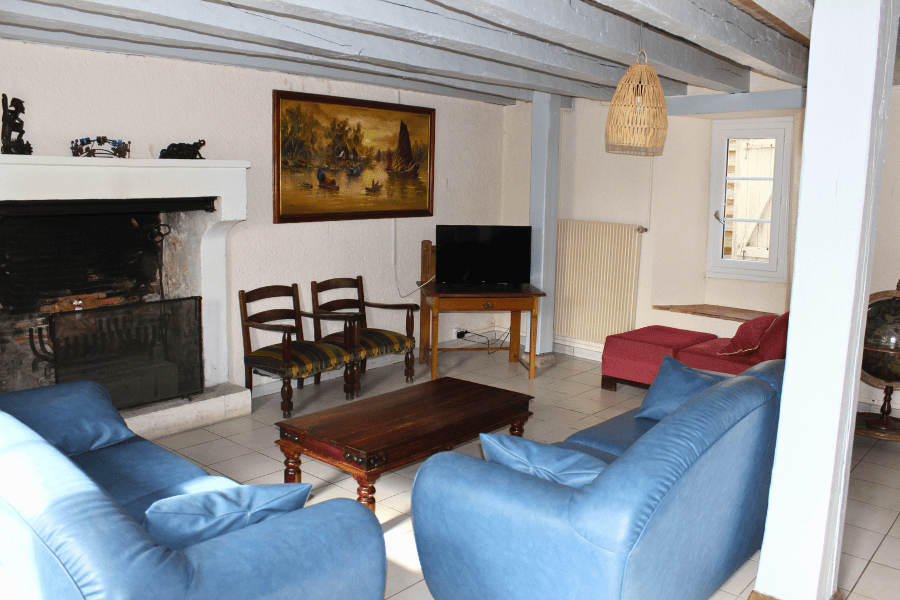 Gite cleveland bay  - salon - Domaine de Dienné
