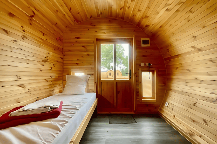 Dortoir nature Krapahutte - Domaine de Dienné 3