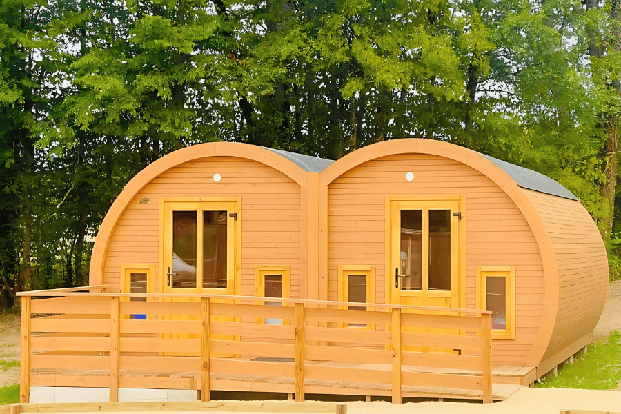 Dortoir nature Krapahutte - Domaine de Dienné