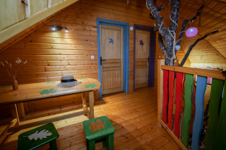 Manoir dans les arbres - Domaine de Dienné étage