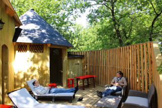 Manoir dans les arbres - Domaine de Dienné extérieur