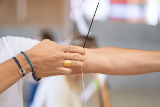 Tir à l'arc au Domaine de Dienné 