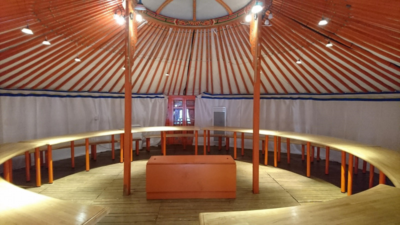 Salle Mongole - Domaine de Dienné